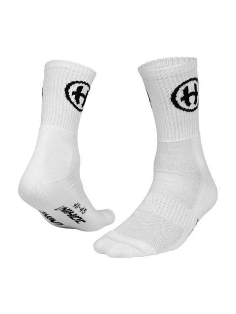 Unihoc Sock CREW Low, White (Northern Stars)